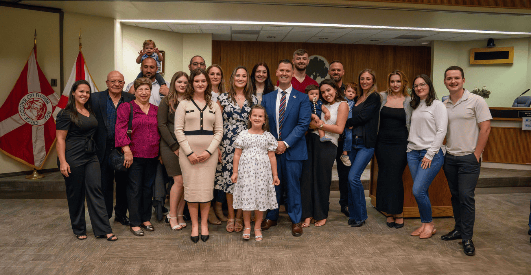 Jason Smith and his family